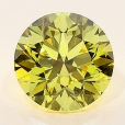 0.70 Carat Fancy Intense   Yellow  BR SI1 GIA
