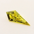 0.37 Carat Fancy Intense   Yellow  KIte SI2 GIA
