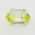 0.47 Carat Fancy Intense   Yellow  HEX I1 GIA