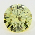 0.60 Carat Fancy Intense   Yellow  BR VVS1 GIA