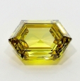1.51 Carat Fancy Deep   Yellow  HEX VS2 GIA