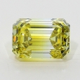 0.48 Carat Fancy Deep   Yellow  EM IF GIA