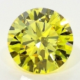 1.59 Carat Fancy Vivid   Yellow  BR SI1 GIA