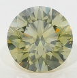1.11 Carat Fancy Light Brownish  Yellow  BR I1 GIA
