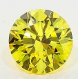1.01 Carat Fancy Vivid   Yellow  BR VVS2 GIA