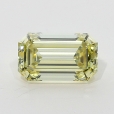 0.48 Carat Fancy   Yellow  EM VVS2 GIA