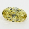 0.77 Carat Fancy Brownish  Yellow  OV VS2 GIA