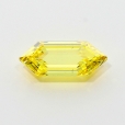 0.92 Carat Fancy Vivid   Yellow  HEX SI1 GIA