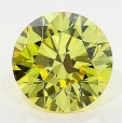1.01 Carat Fancy Intense   Yellow  BR VVS2 GIA