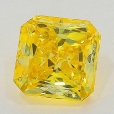 0.29 Carat Fancy Vivid   Yellow  RAD SI2 GIA