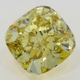 1.01 carat Cushion VS1 Fancy Deep Yellow