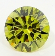 0.51 Carat Fancy Deep Brownish  Yellow  BR SI1 GIA